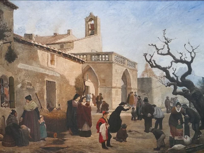 1845-Jean Roch Isnard - La Cappella di Nostra Signora della Pietà a Saint-Rémy